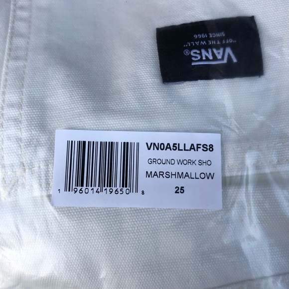 NWT Vans Ground Work Shorts - Picture 7 of 16